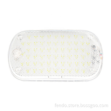 60 LEDs 12V-85V LED Car Vehicle RV Interior Dome Roof Ceiling Reading Light with Switch